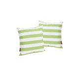 Mesa Indoor Striped Water Resistant Square Throw Pillow - NH558203