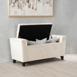 Armed Storage Ottoman Bench - NH942992