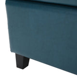 Rectangle Leather Storage Ottoman Bench - NH961003