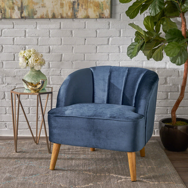 Modern New Velvet Accent Chair - NH005303