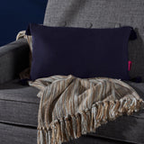 Fabric Tassel Rectangular Throw Pillow - NH577203