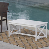 Outdoor Finished Acacia Wood Coffee Table - NH117203