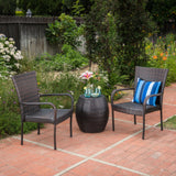 Outdoor 3 Piece Wicker Chat Set - NH011103