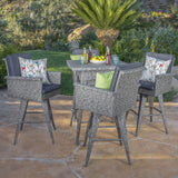 Outdoor Wicker Bar Set - NH439892