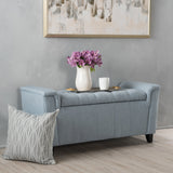 Armed Storage Ottoman Bench - NH942992