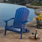 Outdoor Folding Wood Adirondack Chair - NH646692