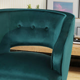 Mid Century Modern Velvet Accent Chair - NH630403