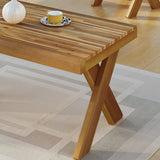 Indoor Farmhouse 3 Piece Acacia Wood Table Set - NH924403