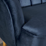 Modern New Velvet Accent Chair - NH005303