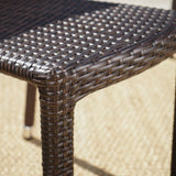 Outdoor Wicker Armless Stack Chairs With Aluminum Frame - NH132103