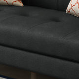 Mid Century Tufted Fabric Sofa - NH986303