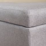 Tufted Fabric Storage Ottoman Bench - NH988892