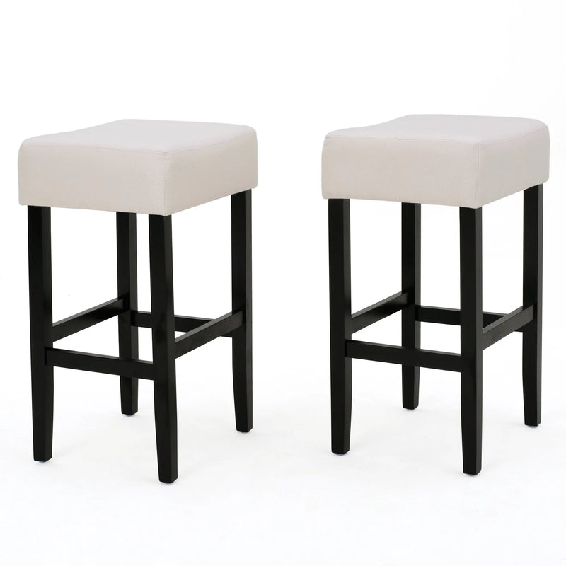 Coventry 26-Inch Fabric Backless Counter Stool (Set of 2)