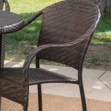 Outdoor 5 Piece Wicker Dining Set - NH141103