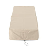 Outdoor Beige Waterproof Fabric Lounge Set Cover - NH181103