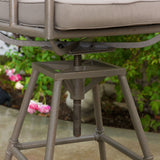 Outdoor Adjustable Height Swivel Bar Stools (set of 2) - NH823912