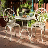 Outdoor 3-Piece Aluminum Bistro Set - NH261232