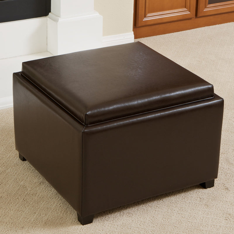 Tray Top Storage Ottoman - NH076632