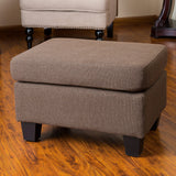 Fabric Ottoman Footstool - NH713932