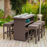 Outdoor 7pc Bar Set - NH253932