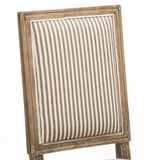 Weathered Dark Coffee Stripe Dining Chairs (Set of 2) - NH641592