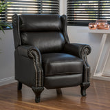 Leather Recliner Club Chair - NH106692