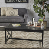 Indoor Farmhouse Finished Acacia Wood Coffee Table - NH217203