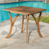 Outdoor Acacia Wood Square Dining Table - NH391892