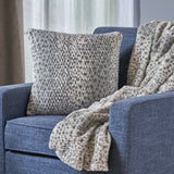 Faux Fur Pillows and Throw Blanket Combo (Set of 3) - NH821303