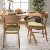 Fabric/ Wood Finish Dining Chair (Set of 2 - NH099892