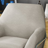 Modern Stainless Steel Frame Fabric Accent Chair - NH149303