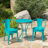 Outdoor 3 Piece Iron Bistro Set - NH350103