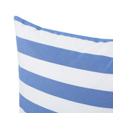 Mesa Indoor Striped Water Resistant Square Throw Pillow - NH558203