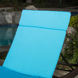 Outdoor Water Resistant Chaise Lounge Cushion - NH779003