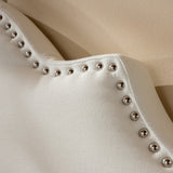 Studded Border Fabric Queen/Full Headboard - NH419892