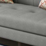 Mid Century Tufted Fabric Sofa - NH986303