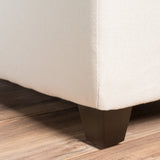 Tufted Fabric Storage Ottoman Bench - NH988892