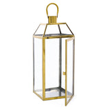 Hamel 18" Modern Stainless Steel Lantern