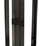 Baton Outdoor 23" Modern Stainless Steel Lantern