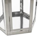 Baton Outdoor 23" Modern Stainless Steel Lantern