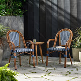 Symonds Outdoor French Bistro Chairs, Set of 2