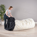 Traditional 8 Foot Suede Bean Bag (Cover Only) - NH147903