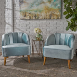 Modern Velvet Accent Chair (Set of 2) - NH065303