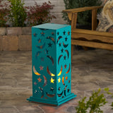 Outdoor Iron Cutout Lantern - NH962403