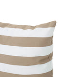 Mesa Indoor Striped Water Resistant Square Throw Pillow - NH558203