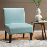 Contemporary Fabric Slipper Accent Chair - NH257992