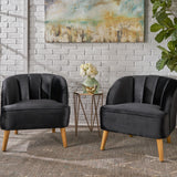 Modern Velvet Accent Chair (Set of 2) - NH065303