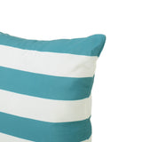 Mesa Indoor Striped Water Resistant Square Throw Pillow - NH558203