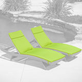 Outdoor Water Resistant Chaise Lounge Cushion - NH779003