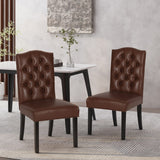 Contemporary Tufted Dining Chairs, Set of 2 - NH685413